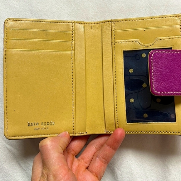 Authentic KATE SPADE Leather Wallet, BNC - Picture 3 of 5
